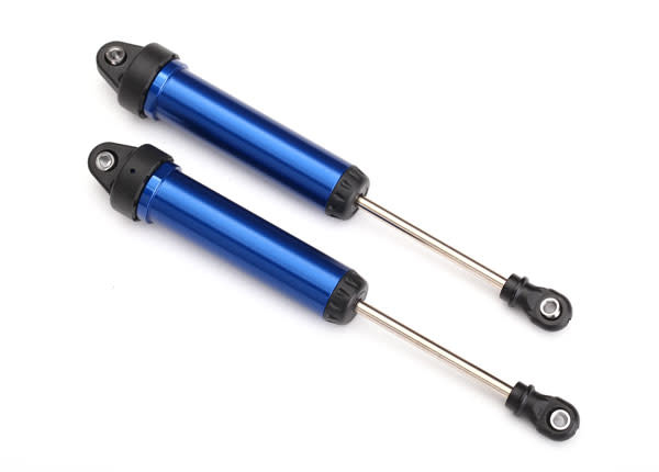 TRA8451X 134 MM BLUE ALUMINUM GTR DAMPERS: BLUE (2)