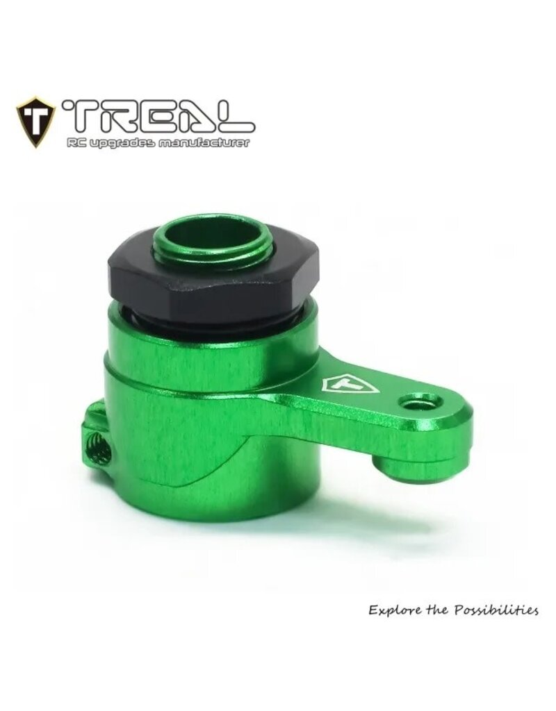TREAL TRLX0049QJF7B LOSI MINI LMT 7075 ALUMINUM SERVO SAVER SET 20T: GREEN