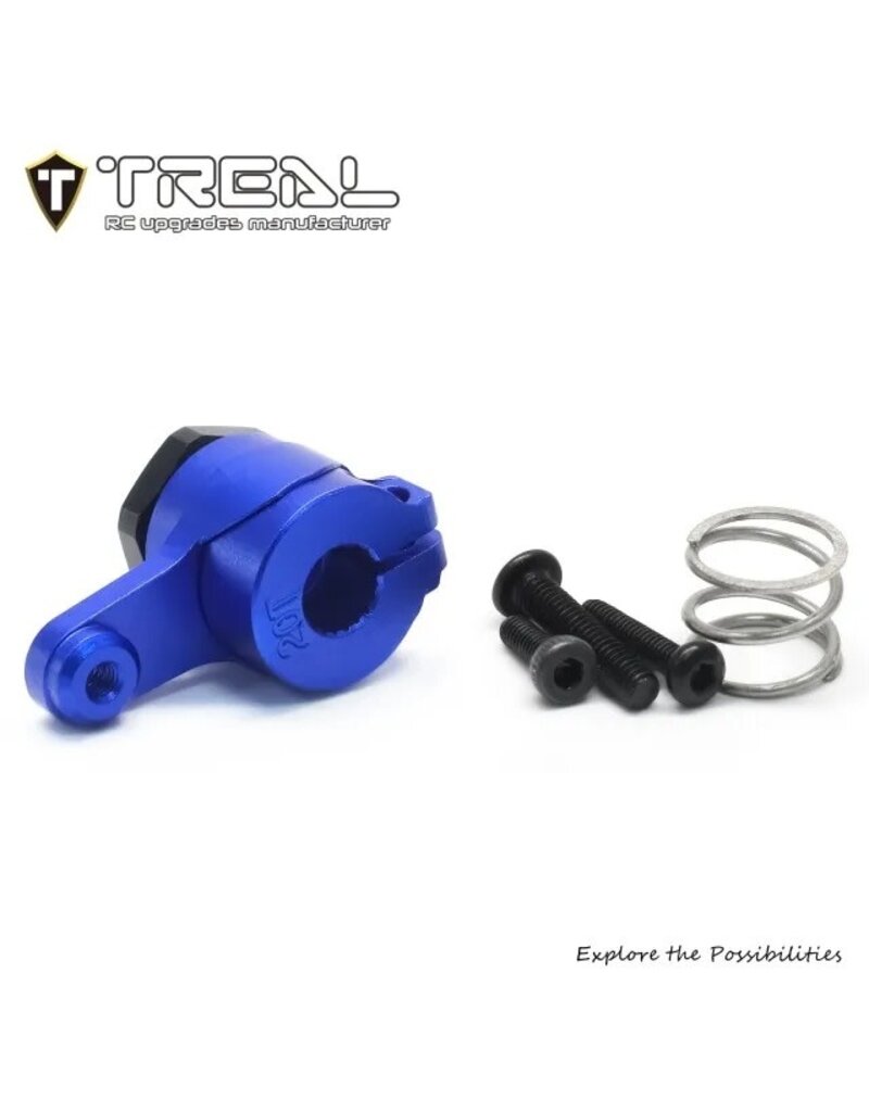 TREAL TRLX0049QJF7L LOSI MINI LMT 7075 ALUMINUM SERVO SAVER SET 20T: BLUE