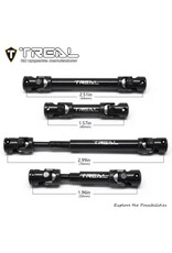 TREAL TRLX004FB8UTJ HD STEEL CENTER SLIDER DRIVESHAFTS SET FOR TRAXXAS TRX-4MT (2)