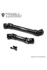 TREAL TRLX004FB8UTJ HD STEEL CENTER SLIDER DRIVESHAFTS SET FOR TRAXXAS TRX-4MT (2)