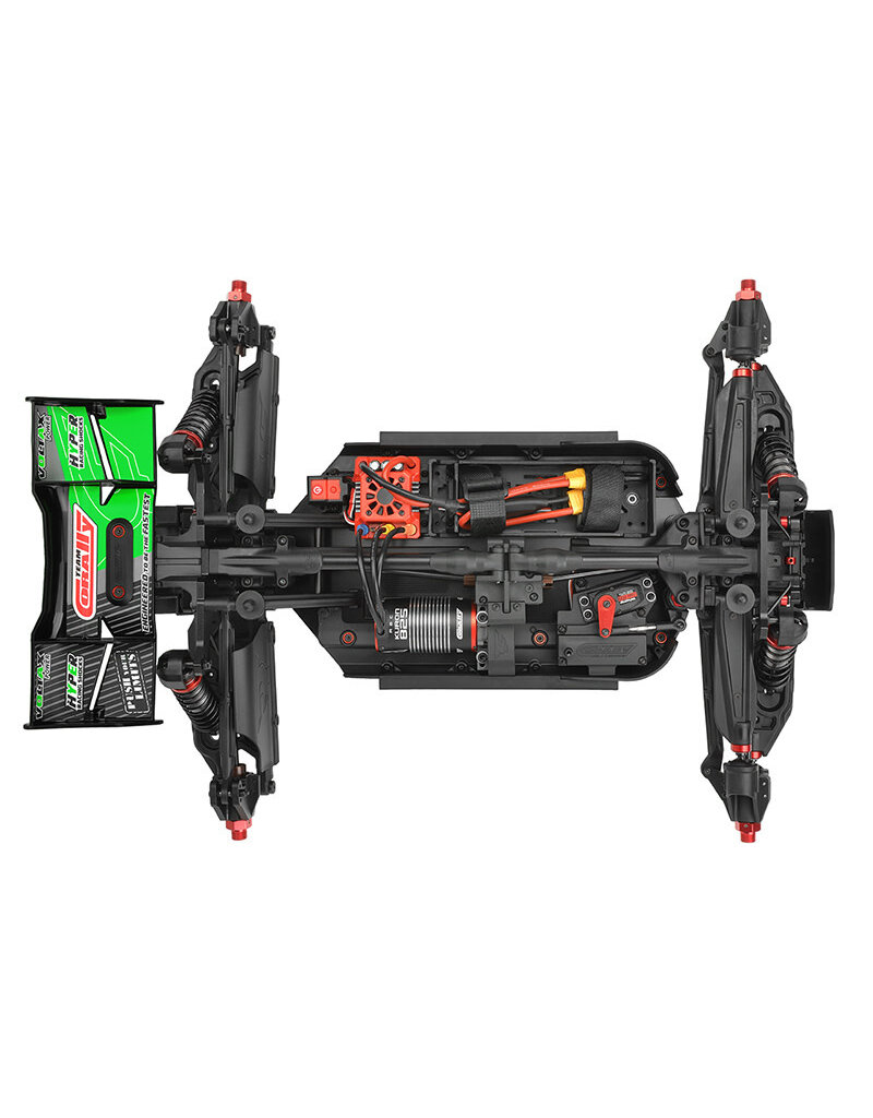 TEAM CORALLY COR00274-G CORALLY KAGAMA XP 6S MONSTER TRUCK, RTR VERSION, GREEN
