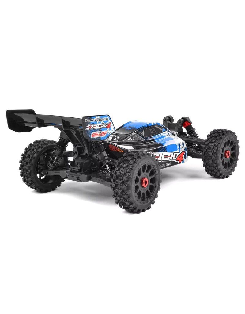 TEAM CORALLY COR00287-B SYNCRO-4 1/8 4S BRUSHLESS OFF ROAD BUGGY, RTR, BLUE