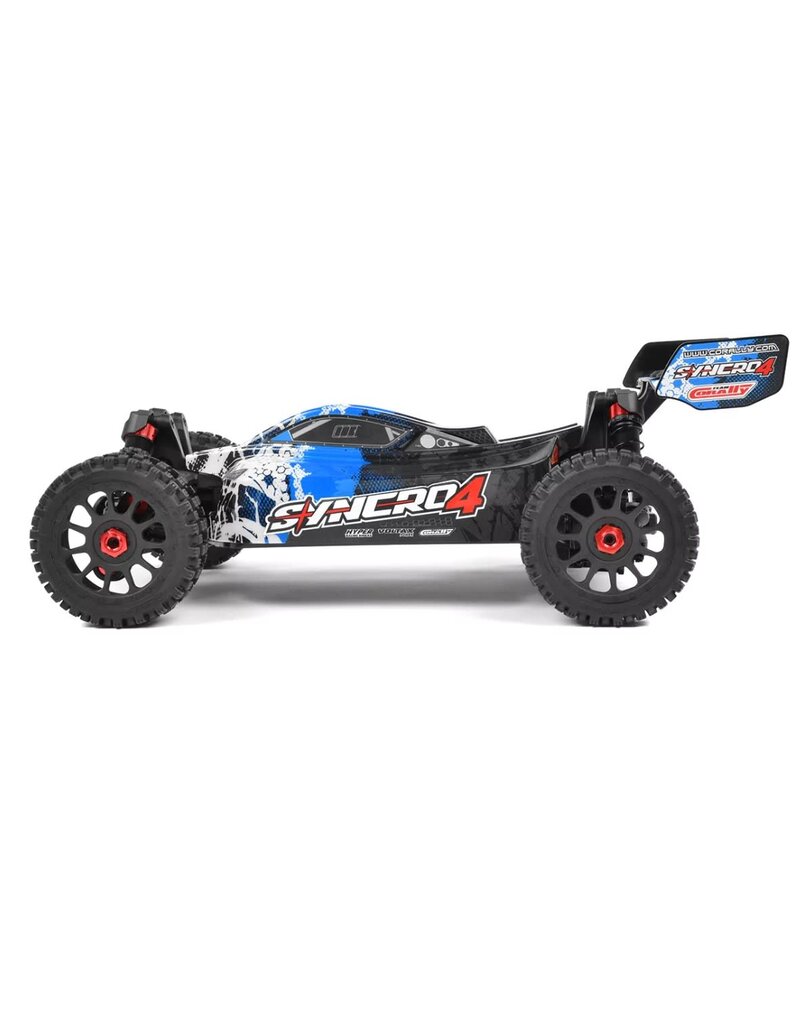 TEAM CORALLY COR00287-B SYNCRO-4 1/8 4S BRUSHLESS OFF ROAD BUGGY, RTR, BLUE