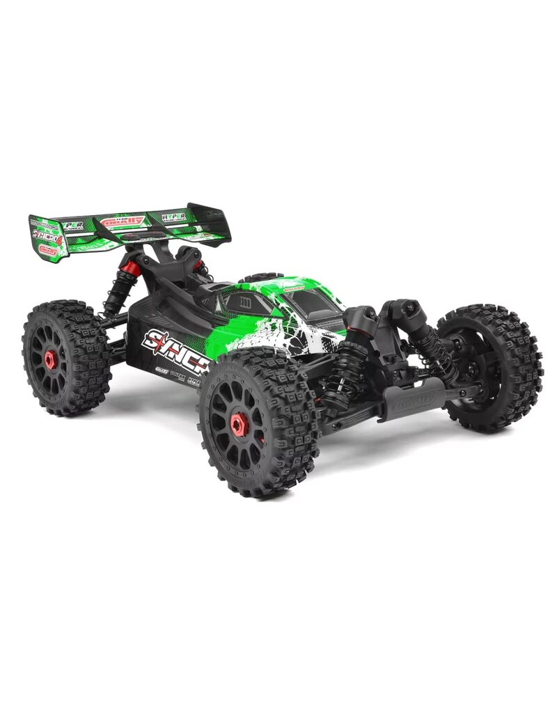 TEAM CORALLY COR00287-G SYNCRO-4 1/8 4S BRUSHLESS OFF ROAD BUGGY, RTR, GREEN
