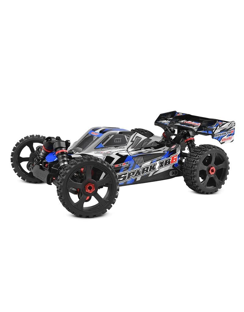 TEAM CORALLY COR00285-B SPARK XB6 1/8 6S BASHER BUGGY, RTR, BLUE