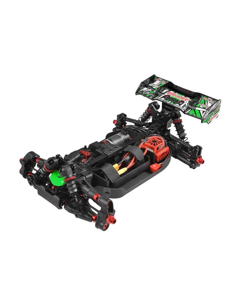 TEAM CORALLY COR00285-G SPARK XB6 1/8 6S BASHER BUGGY, RTR, GREEN