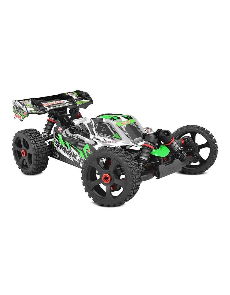 TEAM CORALLY COR00285-G SPARK XB6 1/8 6S BASHER BUGGY, RTR, GREEN
