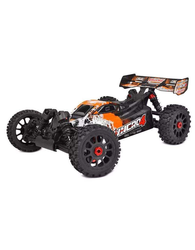 TEAM CORALLY COR00287-O SYNCRO-4 1/8 4S BRUSHLESS OFF ROAD BUGGY, RTR, ORANGE