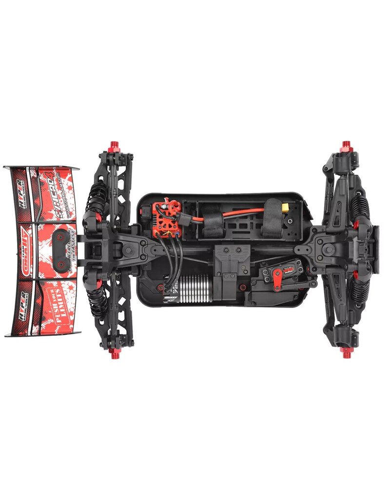 TEAM CORALLY COR00287-R CORALLY SYNCRO-4 1/8 4S BRUSHLESS OFF ROAD BUGGY, RTR, RED