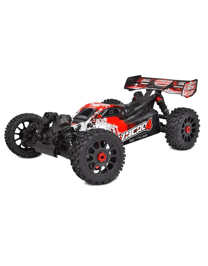 TEAM CORALLY COR00287-R SYNCRO-4 1/8 4S BRUSHLESS OFF ROAD BUGGY, RTR, RED