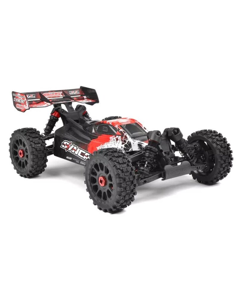 TEAM CORALLY COR00287-R SYNCRO-4 1/8 4S BRUSHLESS OFF ROAD BUGGY, RTR, RED