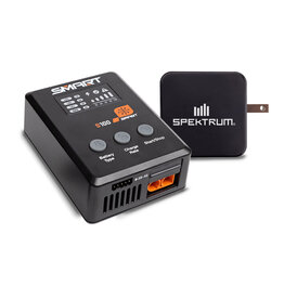 SPEKTRUM SPMXC2090P S100 1X100W USB-C SMART CHARGER, 65W USB-C GAN POWER SUPPLY COMBO