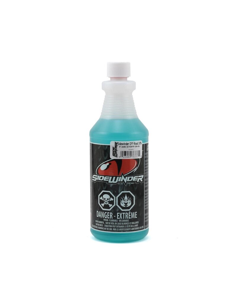 SIDEWINDER COOFSWSTOFF30Q SIDEWINDER 30% NITRO FUEL: QUART