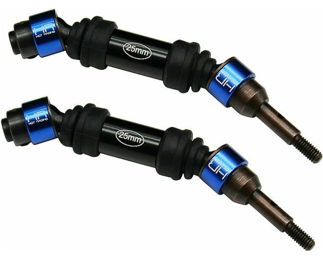 HRAMMX288RC06 METAL CVD SPLINED DRIVESHAFTS FOR TRAXXAS MINI MAXX (2)