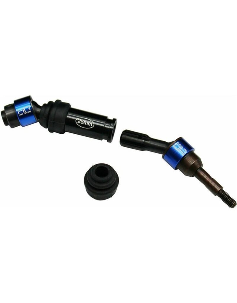 HOT RACING HRAMMX288RC06 METAL CVD SPLINED DRIVESHAFTS FOR TRAXXAS MINI MAXX (2)