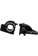 HOT RACING HRAMMX18X01 ADJUSTABLE ALUMINUM MODULAR MOTOR MOUNT FOR TRAXXAS MINI MAXX