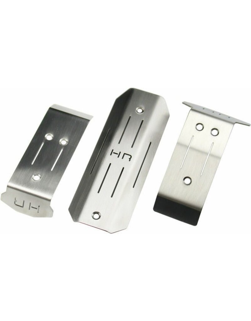 HOT RACING HRAMMX311X STAINLESS STEEL SKID SET FOR TRAXXAS MINI MAXX