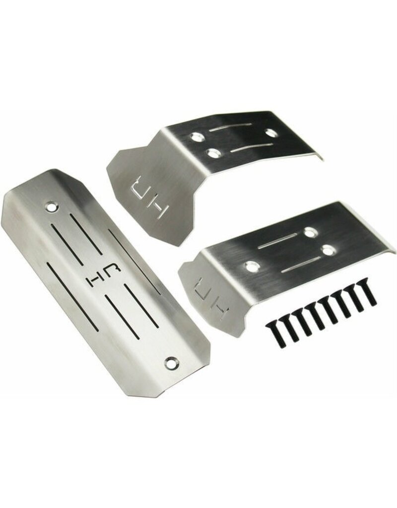 HOT RACING HRAMMX311X STAINLESS STEEL SKID SET FOR TRAXXAS MINI MAXX