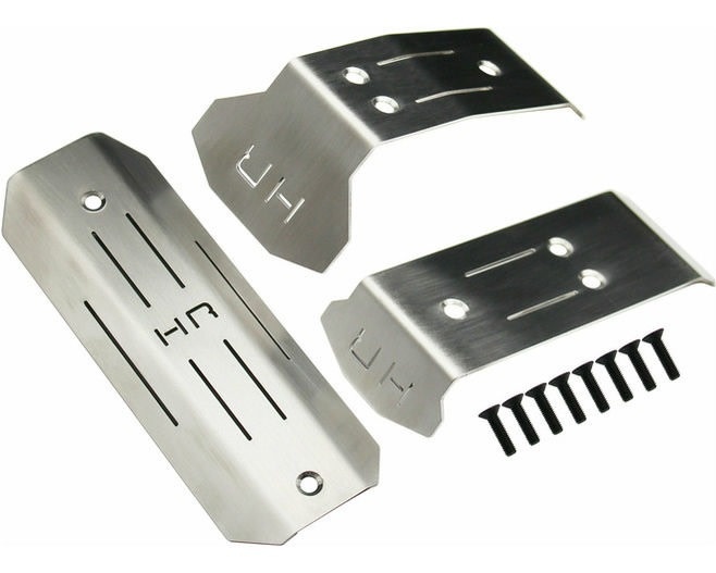 HRAMMX311X STAINLESS STEEL SKID SET FOR TRAXXAS MINI MAXX
