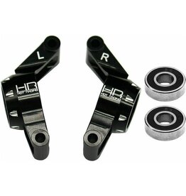 HOT RACING HRAMMX22M01 ALUMINUM AXLE CARRIERS HD BEARINGS FOR TRAXXAS MINI MAXX