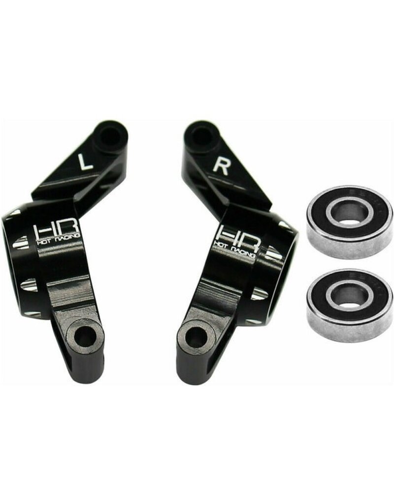 HOT RACING HRAMMX22M01 ALUMINUM AXLE CARRIERS HD BEARINGS FOR TRAXXAS MINI MAXX