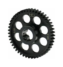 HOT RACING HRASMMX47M08 47T HARDENED STEEL SPUR GEAR MOD 0.8 FOR TRAXXAS MINI MAXX