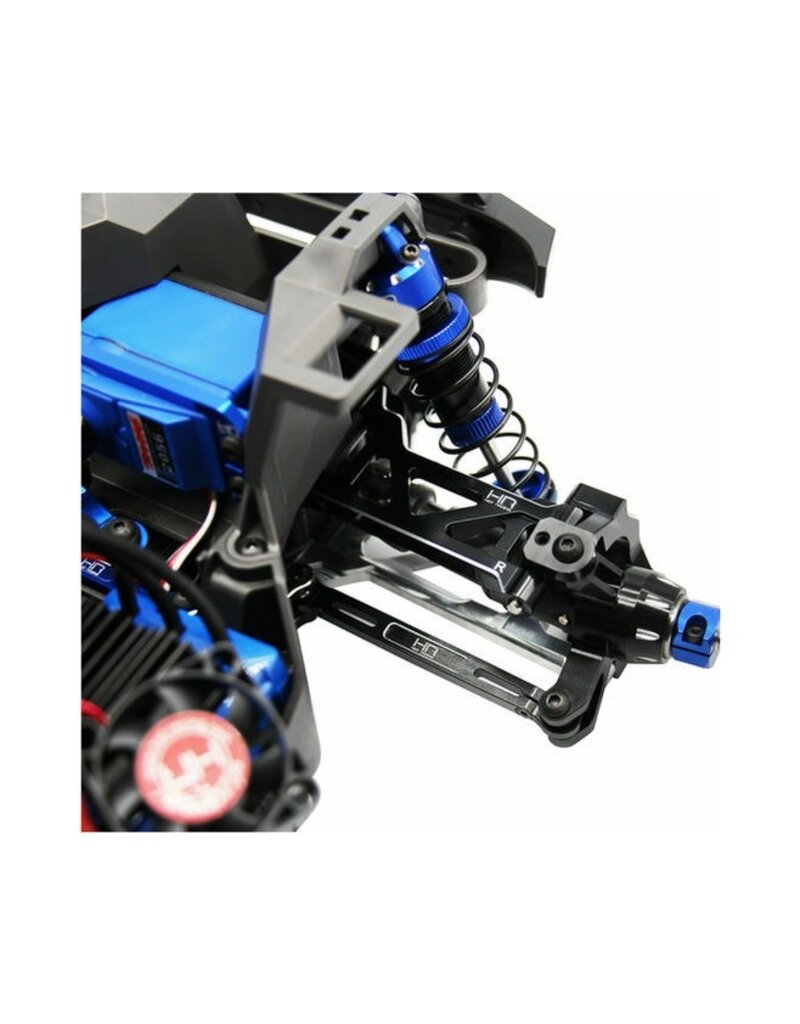 HOT RACING HRAMMX5401 ALUMINUM FRONT UPPER ARM SET FOR TRAXXAS MINI MAXX