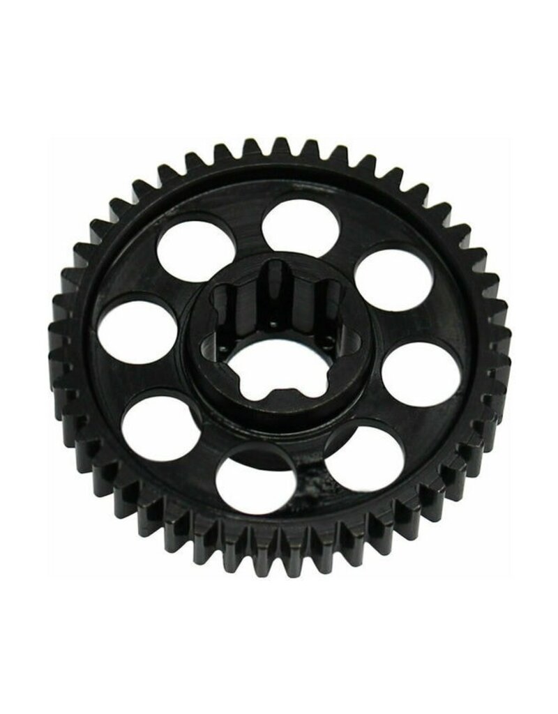 HOT RACING HRASMMX45M08 45T HARDENED STEEL SPUR GEAR MOD 0.8 FOR TRAXXAS MINI MAXX