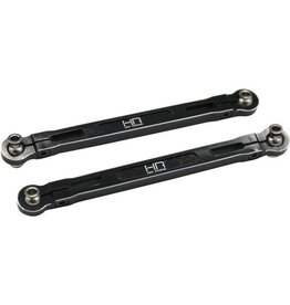 HOT RACING HRAMMX49T01 ALUMINUM STEERING TOE LINKS FOR TRAXXAS MINI MAXX (2)