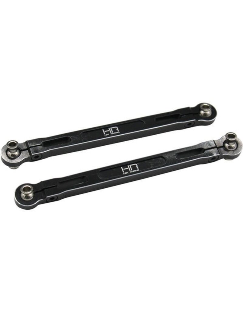 HOT RACING HRAMMX49T01 ALUMINUM STEERING TOE LINKS FOR TRAXXAS MINI MAXX (2)