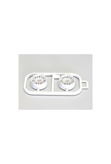KYOSHO KYOMZH131W-N15B RE30 MULTI WHEEL II NARROW 1.5MM OFFSET: WHITE (2)