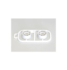 KYOSHO KYOMZH131W-W0B RE30 MULTI WHEEL II WIDE 0MM OFFSET: WHITE(2)