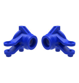 TRAXXAS TRA10736-BLUE STEERING BLOCKS: BLUE (2)