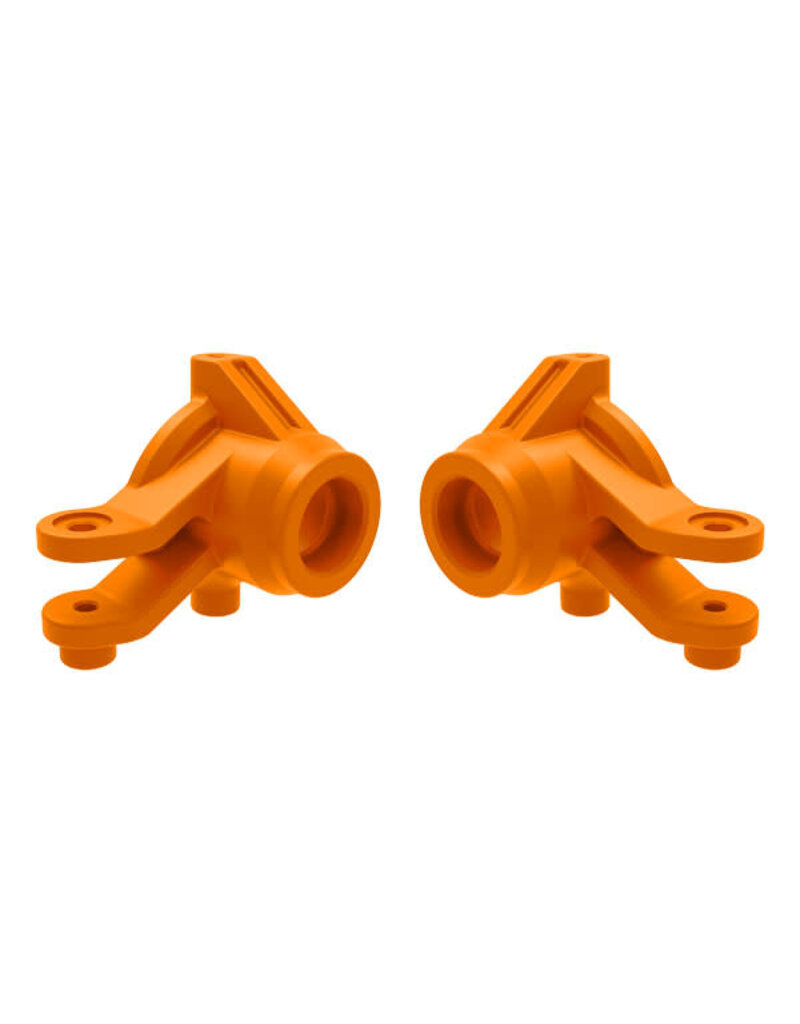 TRAXXAS TRA10736-ORNG STEERING BLOCKS: ORANGE (2)