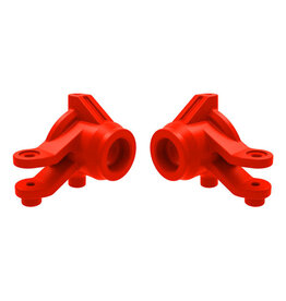 TRAXXAS TRA10736-RED STEERING BLOCKS: RED (2)