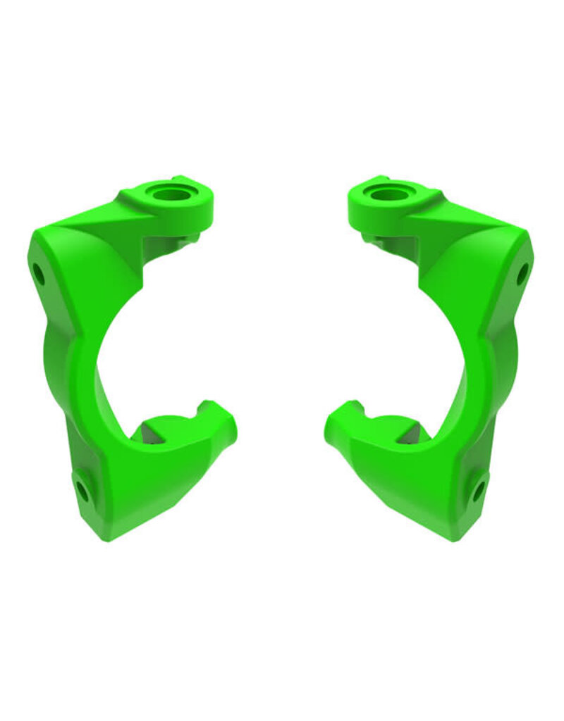 TRAXXAS TRA10732-GRN CASTER BLOCKS: GREEN (2)