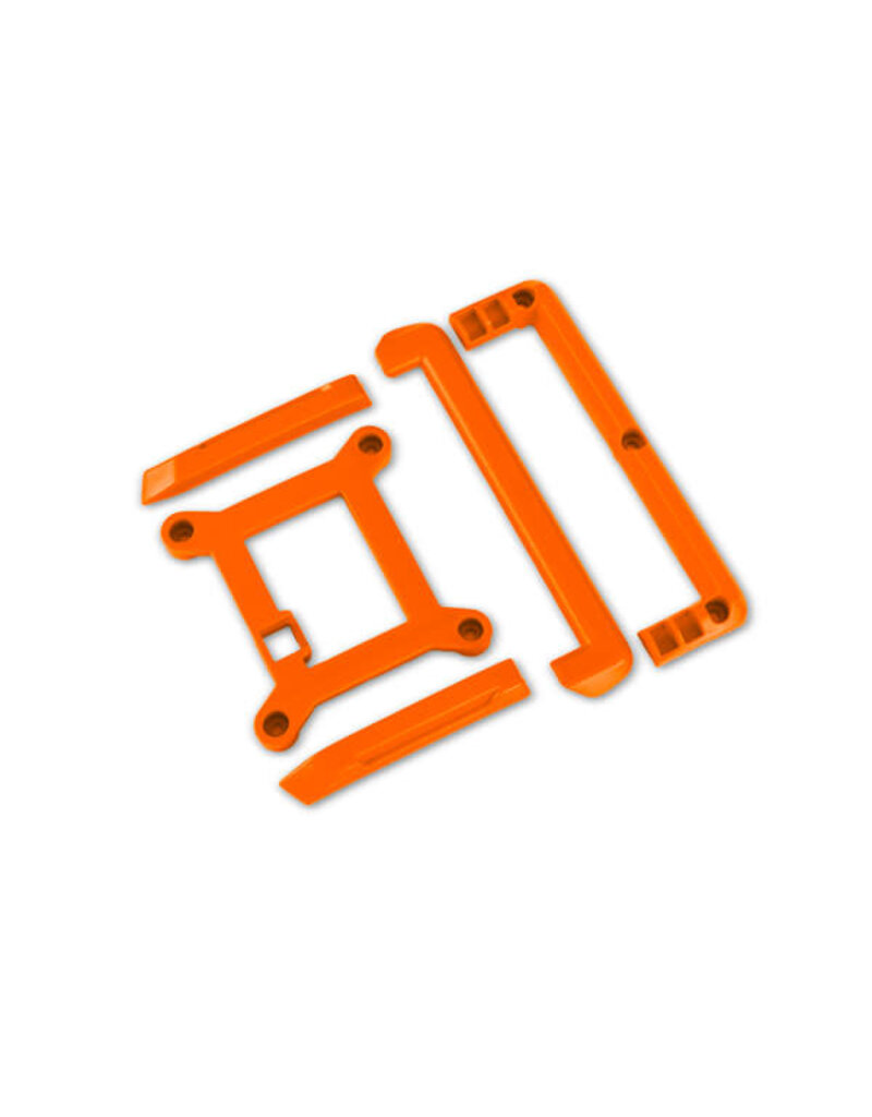 TRAXXAS TRA10717-ORNG ROOF SKID PLATE & TAILGATE PROTECTOR: ORANGE