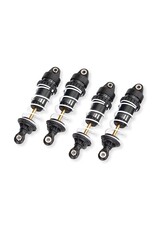 TRAXXAS TRA10765-GRAY ALUMINUM LONG GTR SHOCKS & SPRINGS: GRAY (4)