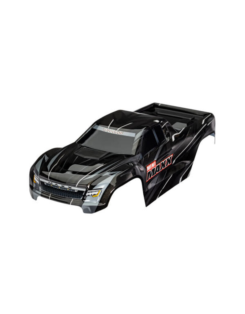 TRAXXAS TRA10711-BLK MINI MAXX PRE-PAINTED BODY: BLACK