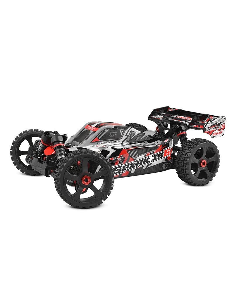 TEAM CORALLY COR00285-R CORALLY SPARK XB6 1/8 6S BASHER BUGGY RTR: RED