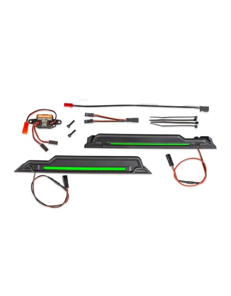 TRAXXAS TRA10998-GRN PRO SCALE SAND CAR RED UNDERBODY LED LIGHT KIT: GREEN