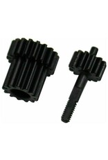 HOT RACING HRALMCB12TG STEEL IDLER GEAR TOP SHAFT FOR LOSI MICRO-B