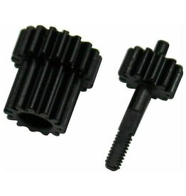 HOT RACING HRALMCB12TG STEEL IDLER GEAR TOP SHAFT FOR LOSI MICRO-B