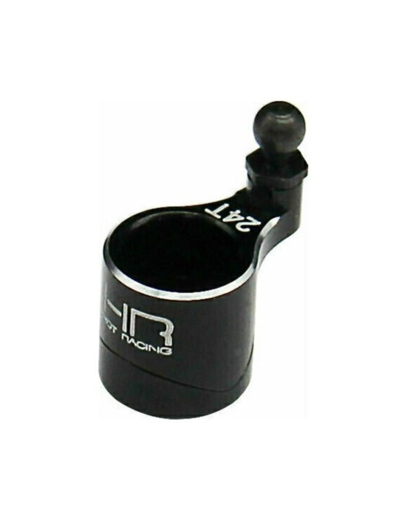 HOT RACING HRALMCB48SH01 CNC ALUINUM SERVO SAVER FOR LOSI MICRO-B