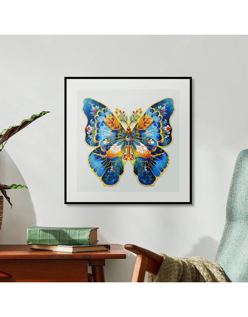 ROBOTIME ROETA003 ROWOOD MORPHO HELENA BUTTERFLY 200PC WOODEN JIGSAW PUZZLE
