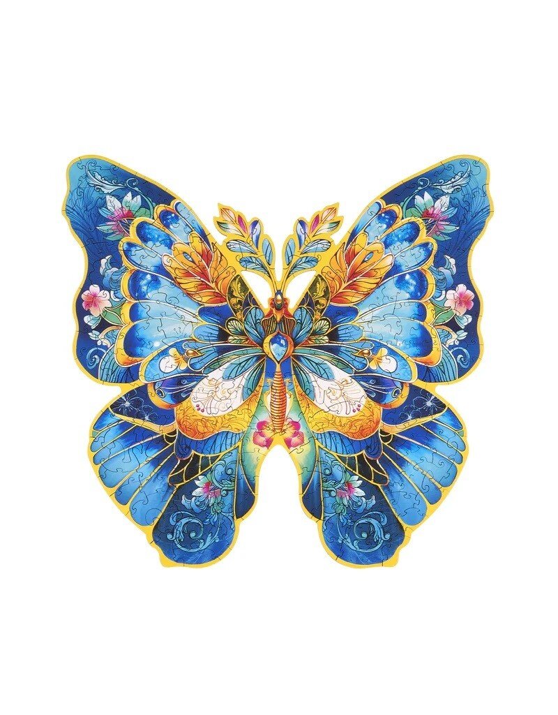 ROBOTIME ROETA003 ROWOOD MORPHO HELENA BUTTERFLY 200PC WOODEN JIGSAW PUZZLE