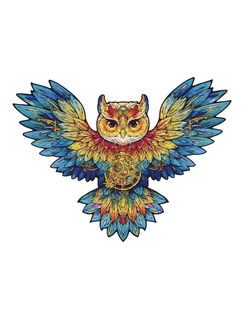ROBOTIME ROETA004 ROWOOD OWL 200PC WOODEN JIGSAW PUZZLE