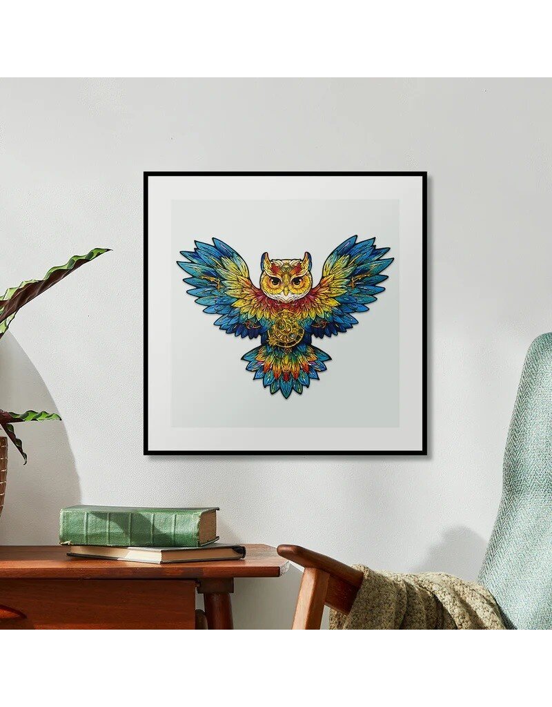 ROBOTIME ROETA004 ROWOOD OWL 200PC WOODEN JIGSAW PUZZLE