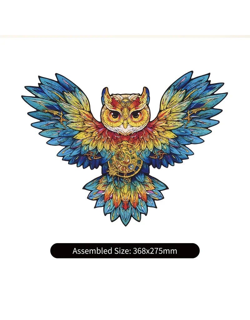 ROBOTIME ROETA004 ROWOOD OWL 200PC WOODEN JIGSAW PUZZLE